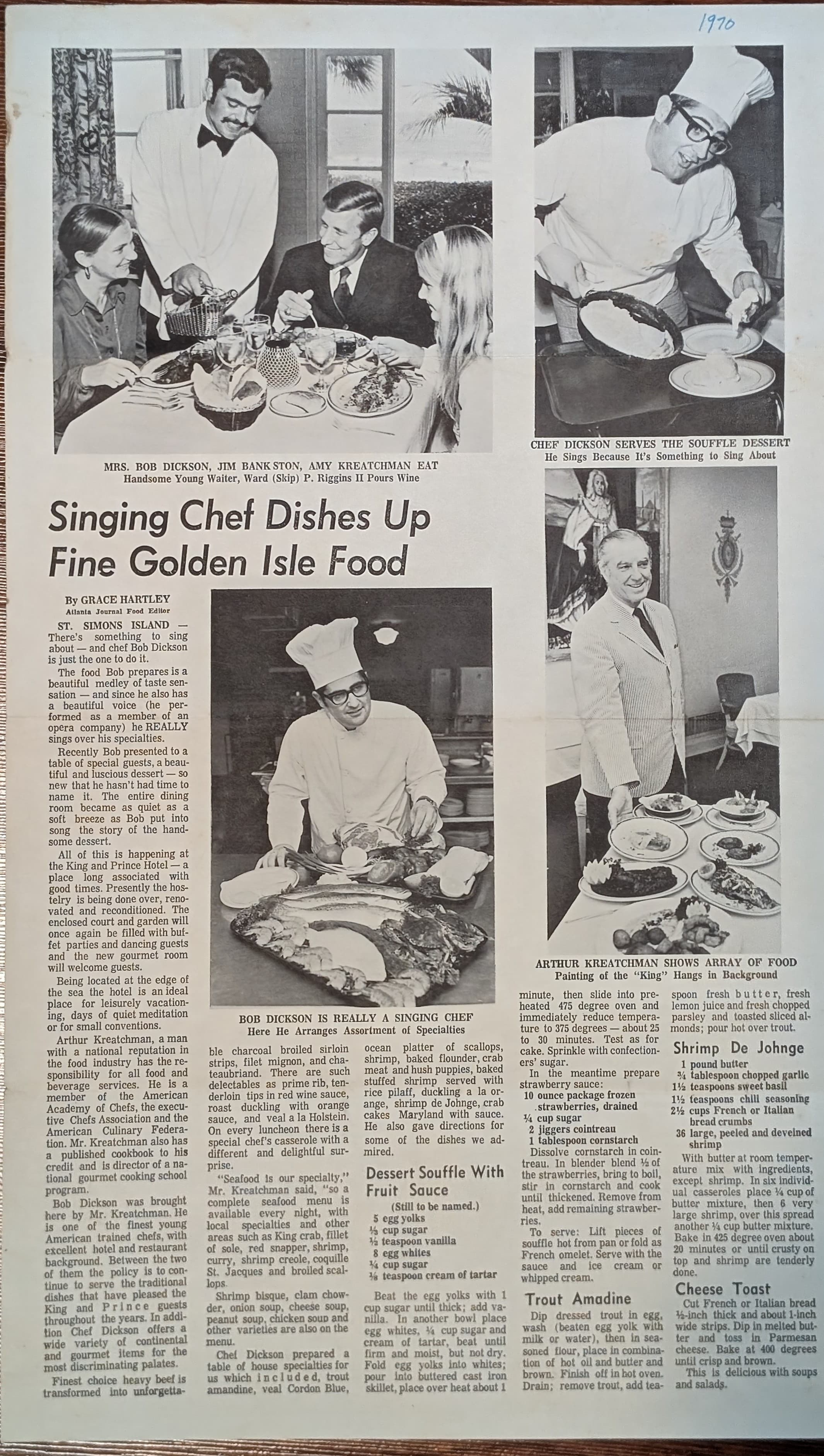 1970 King and Prince Hotel St Simons Island, SC